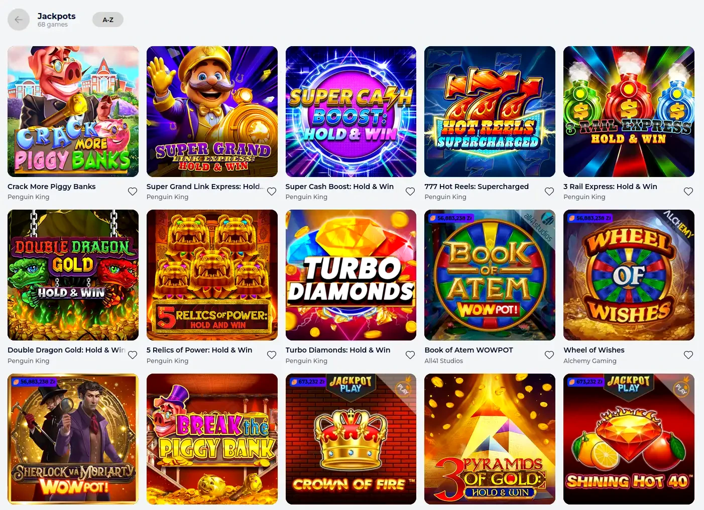Grande Vegas online casino games and bonuses